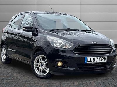 Used Ford Ka Plus Zetec 85 HP (62 kW) 2017 Black Hatchback