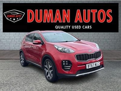 Used Kia Sportage GT-Line 174 HP (127 kW) 2018 Red SUV