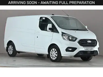 Used Ford Transit Custom Limited 130 HP (95 kW) 2023 White Van