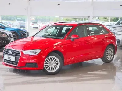 Used Audi A3 Sportback Design 110 HP (80 kW) 2016 Red Hatchback