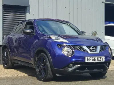 Used Nissan Juke N-Connecta 115 HP (84 kW) 2016 Blue SUV