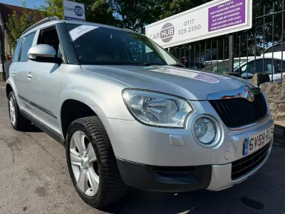 Used Skoda Yeti SE 105 HP (77 kW) 2010 Silver SUV