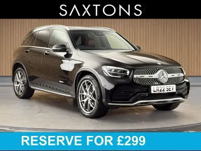 Used Mercedes GLC300e AMG line 2022 Black SUV