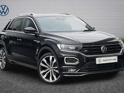 Used VW T-Roc R-line 150 HP (110 kW) 2021 Black SUV