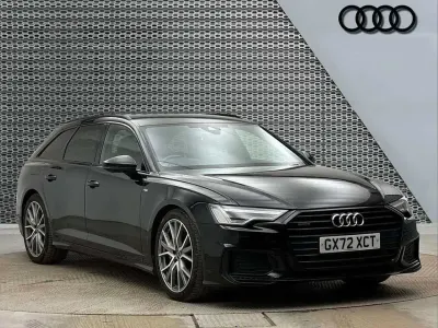Usado Audi A6 Design 261 CV (191 kW) 2022 Negro Familiar