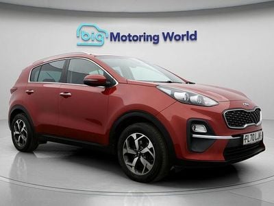 Used Kia Sportage 136 HP (100 kW) 2021 Red SUV