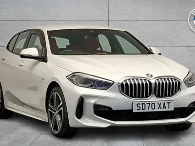 Used BMW 118 M Sport 140 HP (102 kW) 2020 White Hatchback