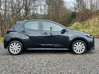 Used Toyota Yaris Hybrid 2021 Black Hatchback