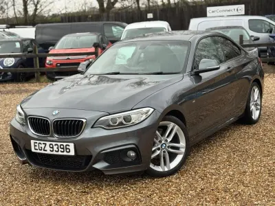 Begagnad BMW 218 M Sport 2017 Grå Sportkupé