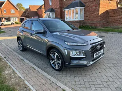 Second-hand Hyundai Kona Premium 120 CP (88 kW) 2018 Gri SUV