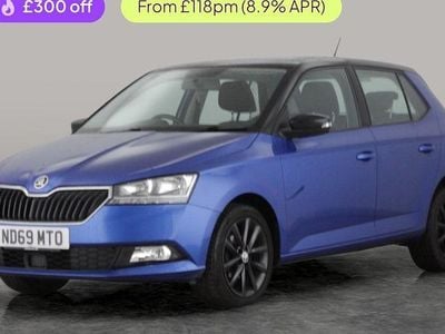 Used Skoda Fabia Colour Edition 95 HP (69 kW) 2020 Blue Hatchback