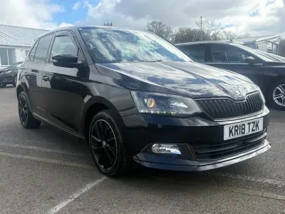 Used Skoda Fabia Monte Carlo 110 HP (80 kW) 2018 Black Hatchback