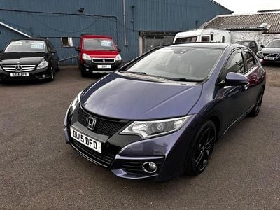 Used Honda Civic SR 120 HP (88 kW) 2015 Blue Hatchback