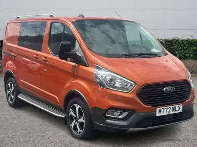 Used Ford Transit Custom Active 170 HP (125 kW) 2023 Orange Van