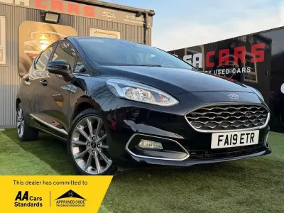 Used Ford Fiesta Vignale 125 HP (91 kW) 2019 Black Hatchback