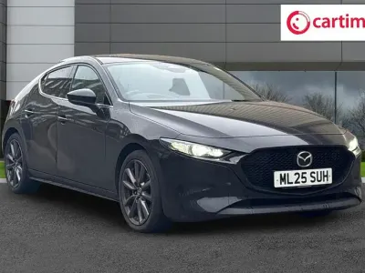 Used Mazda 3 Exclusive-Line 140 HP (102 kW) 2025 Black Hatchback