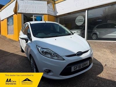 Usado Ford Fiesta Titanium 96 HP (70 kW) 2011 Branco