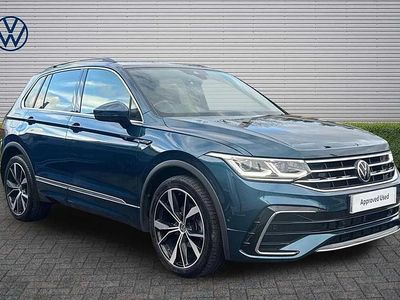 Used VW Tiguan R-line 150 HP (110 kW) 2023 Blue SUV