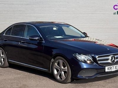 Used Mercedes E220 Premium 194 HP (142 kW) 2017 Blue Sedan