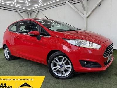 Used Ford Fiesta Zetec 2016 Red Hatchback