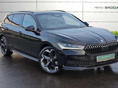 Used Skoda Superb SportLine 150 HP (110 kW) 2025 Midnight black metallic Estate