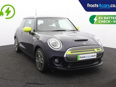 Blue/black Used 2020 Mini Cooper SE Hatch Hatchback | £13,695 (A bit pricey)