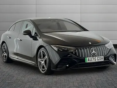 Used Mercedes EQE AMG 53 Night 459 kW (625 HP) 2025 Obsidian black Sedan