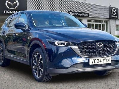 Second-hand Mazda CX-5 Exclusive-Line 165 CP (121 kW) 2024 Albastru SUV