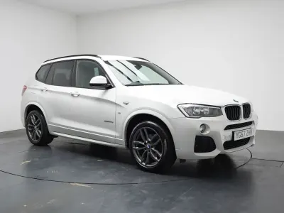 Used BMW X3 M Sport 190 HP (139 kW) 2017 White SUV