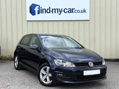 Begagnad VW Golf VII Edition 125 HK (91 kW) 2016 Blå Halvkombi