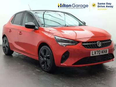 Used Vauxhall Corsa-e Elite 100 kW (136 HP) 2020 Orange Hatchback