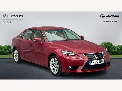 Red Used 2015 Lexus IS300h Executive Line Sedan | £16,810 (Expensive)