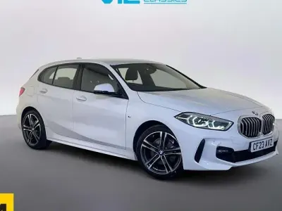 Used BMW 118 M Sport 136 HP (100 kW) 2023 White Hatchback