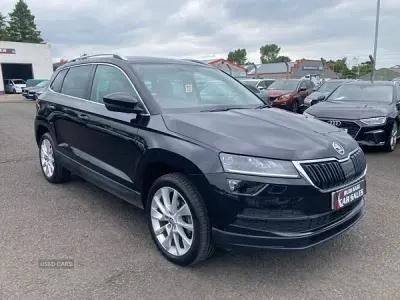 Used Skoda Karoq SE L 116 HP (85 kW) 2018 Black SUV
