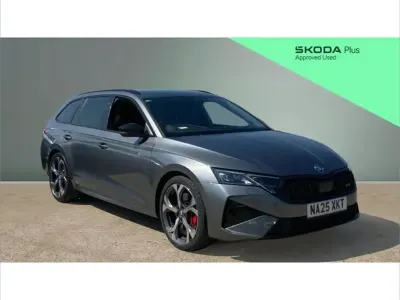 Used Skoda Octavia vRS 265 HP (194 kW) 2025 Grey Estate
