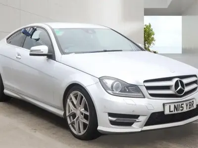 Used Mercedes C250 Sport Edition 2015 Silver Coupe
