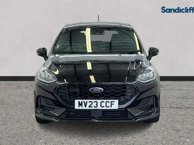 Used Ford Fiesta ST-Line 125 HP (91 kW) 2023 Black Hatchback