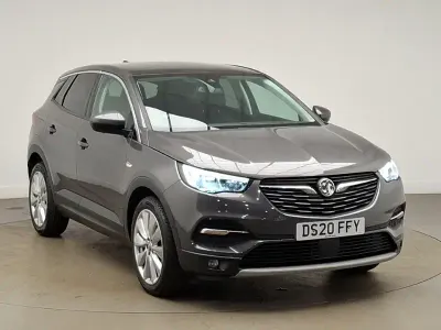 Used Vauxhall Grandland X Elite 130 HP (95 kW) 2020 Grey SUV