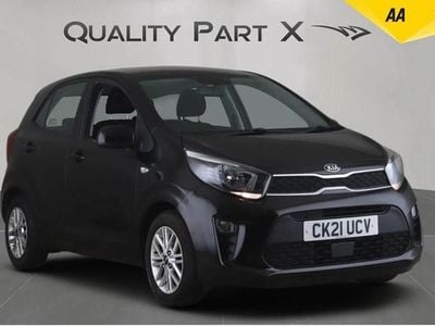 Used Kia Picanto 66 HP (48 kW) 2021 Black Hatchback