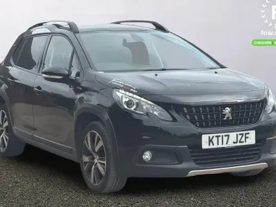 Used Peugeot 2008 GT-line 120 HP (88 kW) 2017 Black SUV