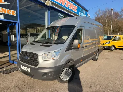 Used Ford Transit 130 HP (95 kW) 2017 Silver Van