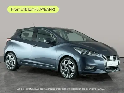 Used Nissan Micra Acenta 92 HP (67 kW) 2021 Grey Hatchback