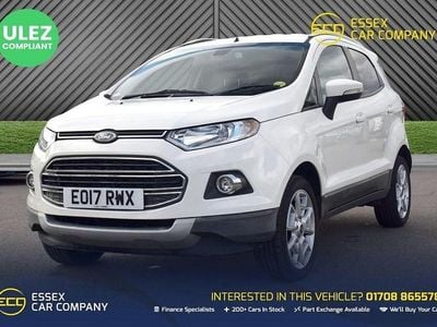White Used 2017 Ford Ecosport Titanium SUV | £6,940 (Fair price)