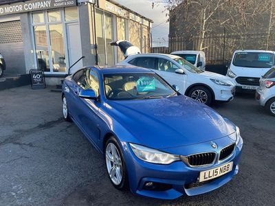 Used BMW 420 M Sport 188 HP (138 kW) 2015 Blue Coupe