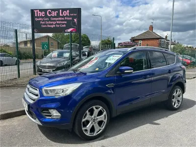 Used Ford Kuga Titanium 150 HP (110 kW) 2017 Blue SUV