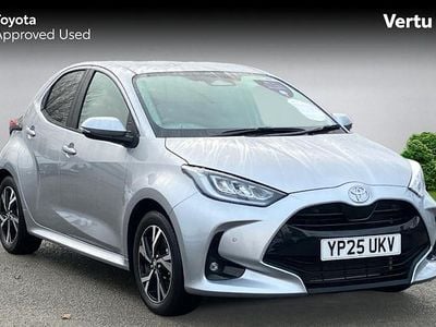 Silver Used 2025 Toyota Yaris Hybrid Design Hatchback | £19,991 (Good price)