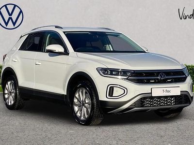 White Used 2025 VW T-Roc Style SUV | £27,995 (Expensive)