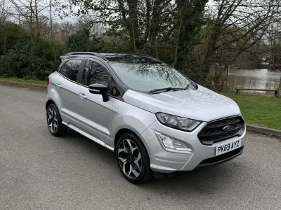 Used Ford Ecosport ST-Line 125 HP (91 kW) 2019 Silver SUV