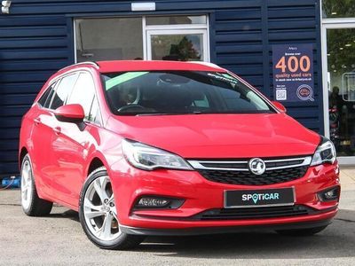 used Vauxhall Astra 1.6 CDTI BLUEINJECTION SRI NAV SPORTS TOURER EURO DIESEL FROM 2016 FROM LICHFIELD (WS14 9BL) | SPOTICAR
