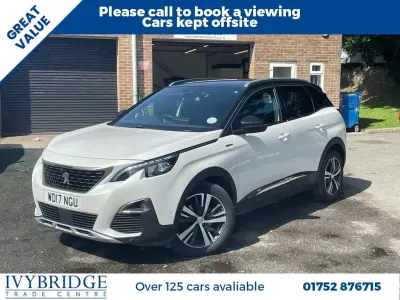 Used Peugeot 3008 GT-line 120 HP (88 kW) 2017 White SUV